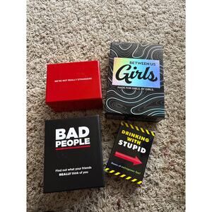 Lot of 4- Card Games